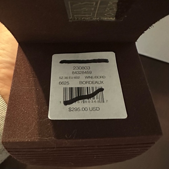 NWOB Free People EQUITARE Theo Leather Boots 38 US 7 Bordeaux Burgundy Pointed - Picture 10 of 11